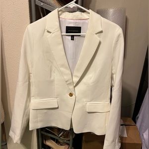 Banana Republic White Blazer